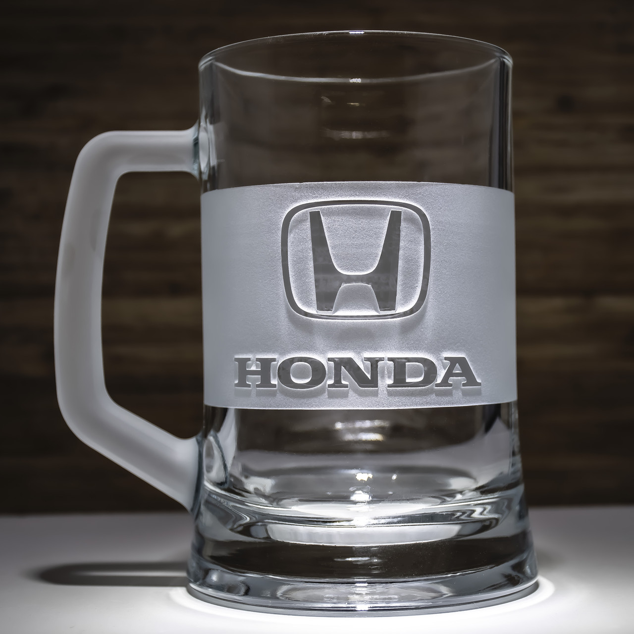 Бокал для пива з гравіюванням логотипу Honda