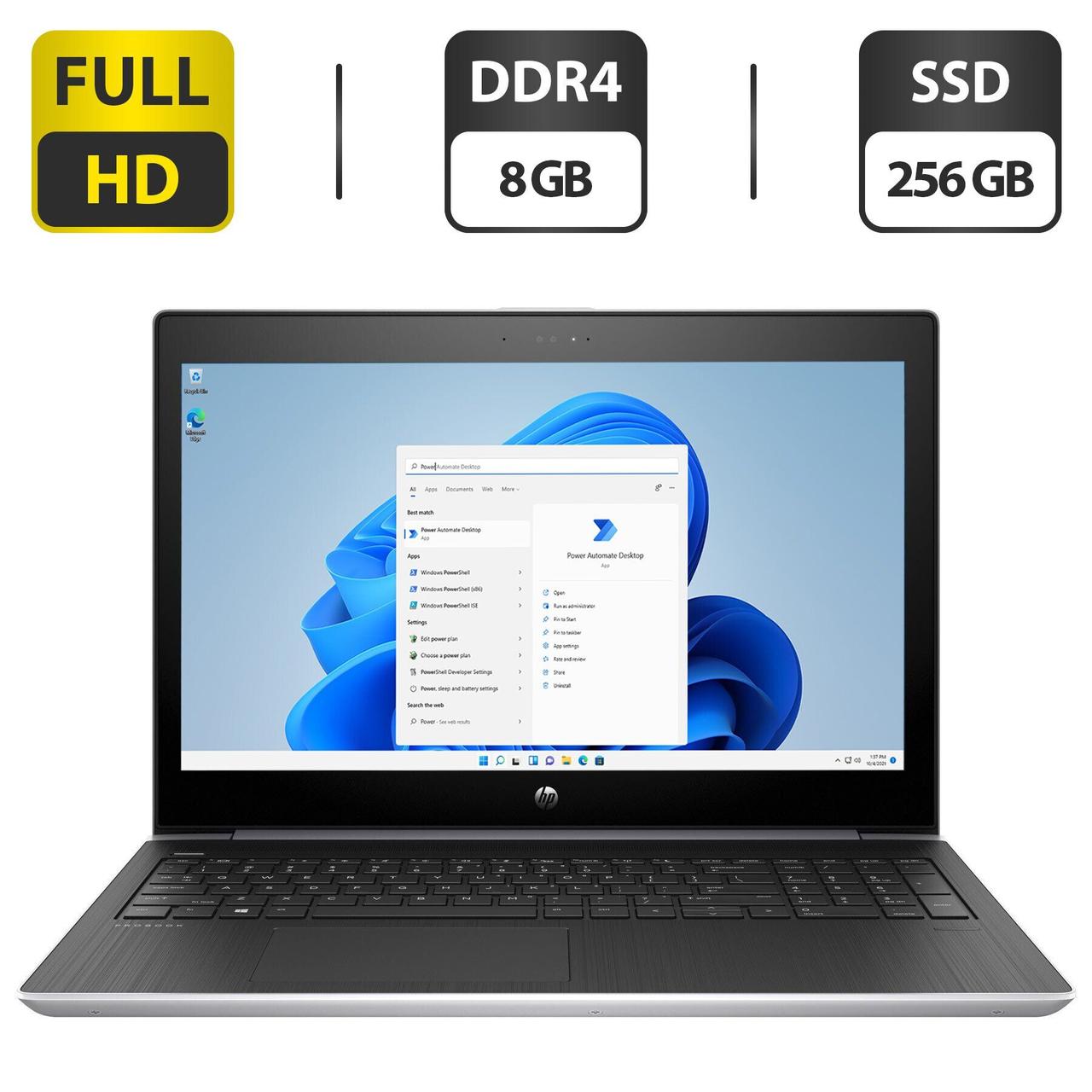 Ноутбук Б-клас HP ProBook 450 G5/ 15.6" (1920x1080)/ Core i5-8250U/ 8 GB RAM/ 256 GB SSD/ UHD 620