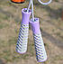 Скакалка PowerPlay 4206 Jump Rope PRO+ Сіро-фіолетова (2,75m.), фото 7