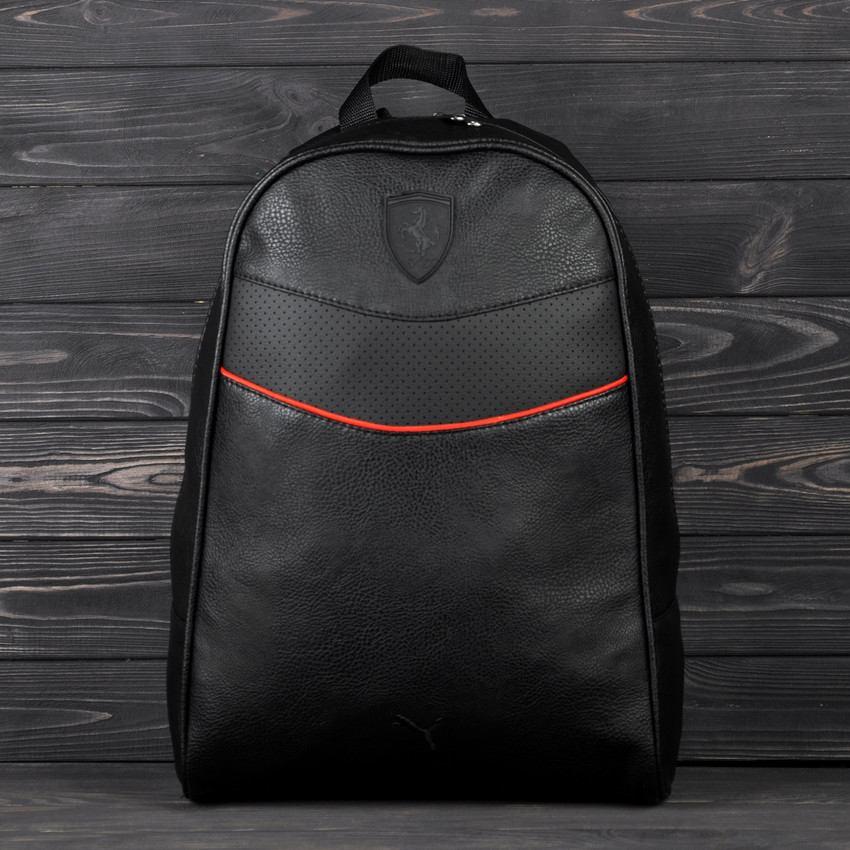 Puma ferrari leather bag cheap