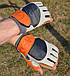 Рукавички для фітнесу MadMax MFG-850 Crazy Grey/Orange M, фото 9