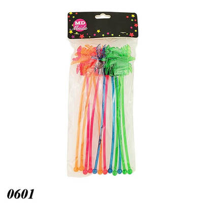 Шпажка пластикова коктейльна 22 см 12 шт