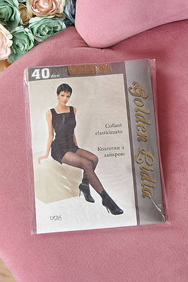 Колготи жіночі 40 ДЕН бежевого кольору розмір 2 165758T Безкоштовна доставка