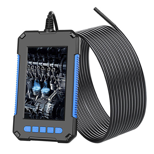 Ендоскоп професійний із РК 4.3" 5.5мм 1.8м MicroSD IP67 1 камера, P40, фото 1