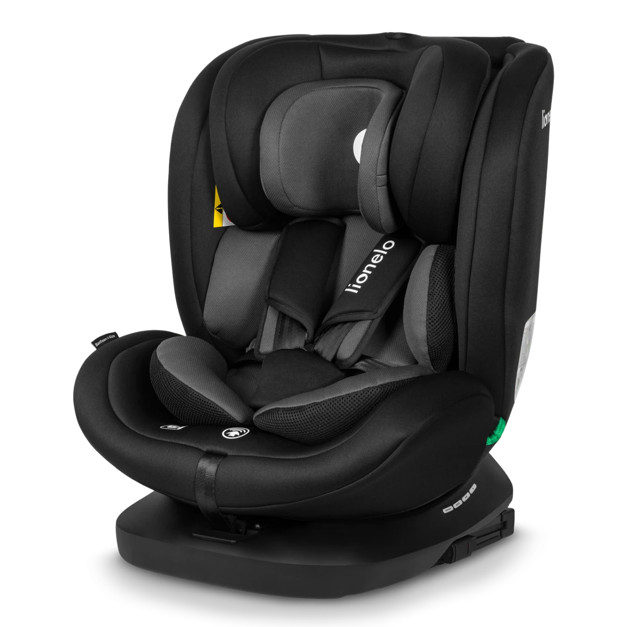 Дитяче автокрісло Lionelo BASTIAAN I-SIZE BLACK GREY, фото 1