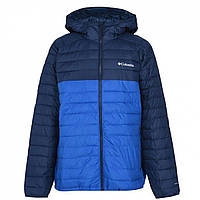 Куртка Columbia Powder Lite Hooded Puffer Jacket Collegiate Navy, оригінал. Доставка від 14 днів