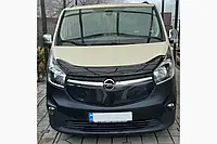 Зимняя накладка Opel Vivaro 2015-2019 (решетка) глянец (Опель Виваро) FLGL0198