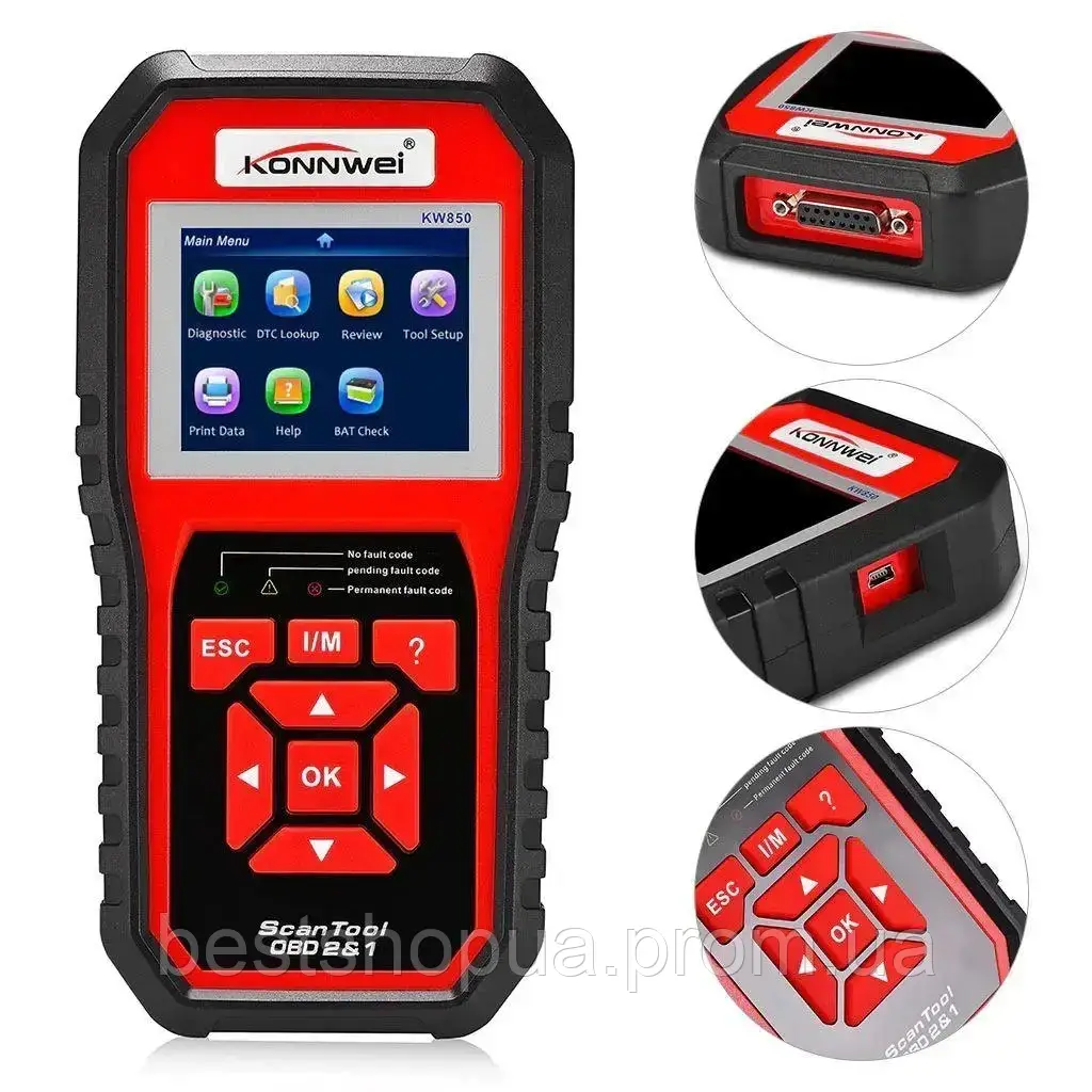 Автосканер OBD ML168 диагностический сканер с дисплеем авто диагностика  ошибок машины II считывает ошибки b (ID#1832542255), цена: 3311 ?, купить  на Prom.ua