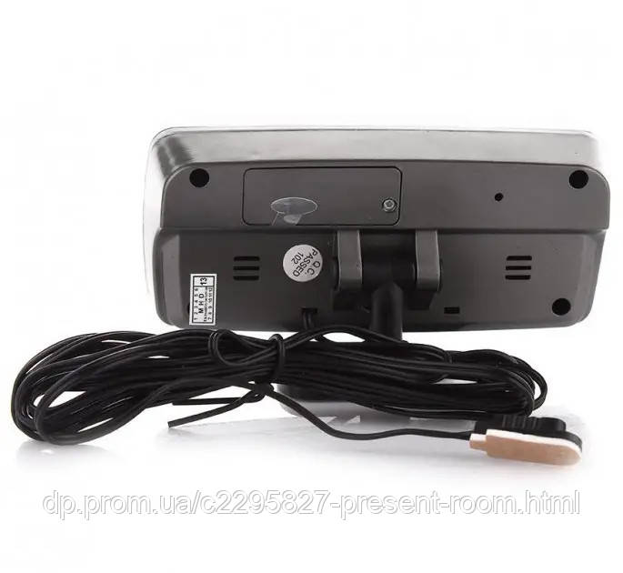 Автомобільний годинник VST 7045 автогодинник електронний з термометром ...