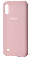 Силиконовый чехол "Original Silicone Case" Samsung M105 / M10 pink-sand