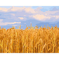 Картина по номерам Пшеничное поле Strateg 40х50см. (GS1337)
