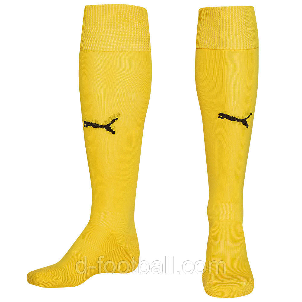Гетри футбольні PUMA Team жовті 701268-07, Жовтий, Розмір (EU) — 3 (39-42), фото 1