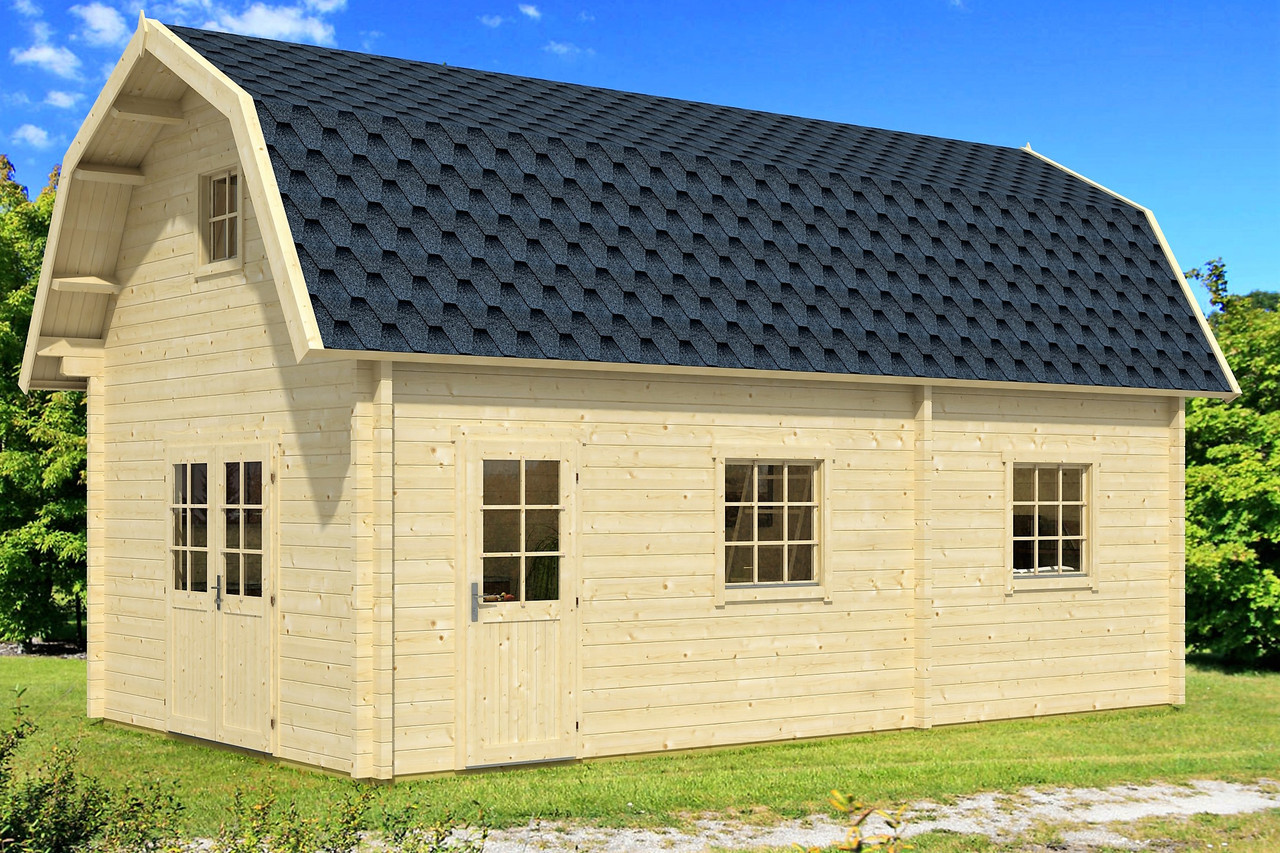 Будинок з термообробленого бруса 40 м2 від виробника. Thermo Wooden House 116