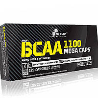 BCAA аминокислоты Бсаа Olimp BCAA Mega 1100 120 капс Vitaminka