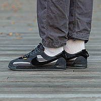 Мужские кроссовки Nike Cortez x Union Black\Grey\Red