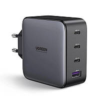 Сетевое зарядное устройство UGREEN USB C 4-портовый адаптер для быстрой зарядки GaN 100 Вт вилка EU CD226