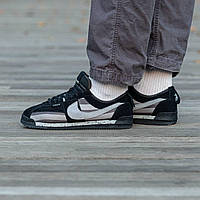 Мужские кроссовки Nike Cortez x Union Black\Grey