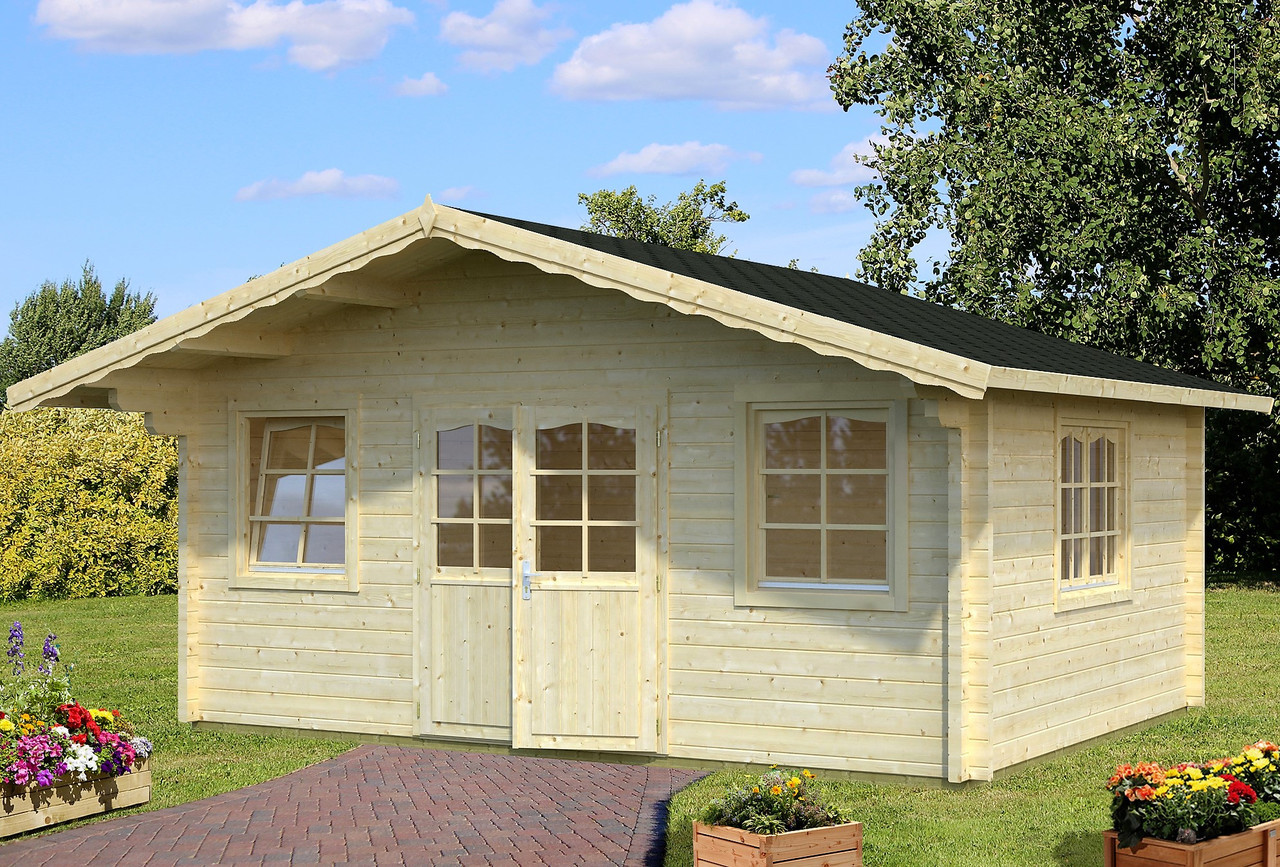 Будинок з термообробленого бруса 21,73 м2. від виробника Thermo Wooden House 132