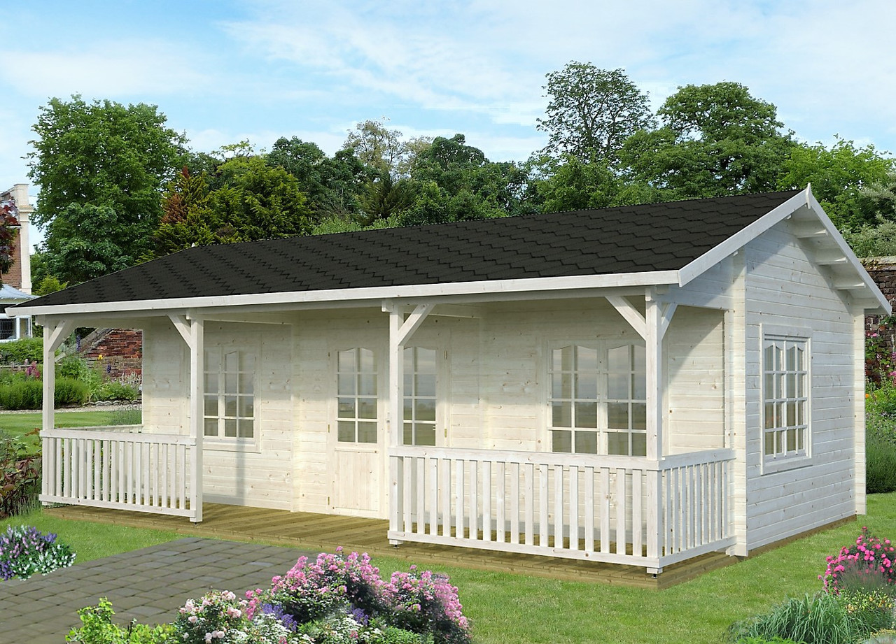 Будинок з термообробленого бруса 29,23 м2. від виробника Thermo Wooden House 136