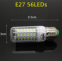 Epistar E27 кукуруза 5W 56 led