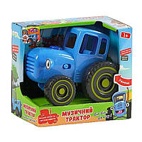 Дитяча музична іграшка Синій трактор на укр.мові