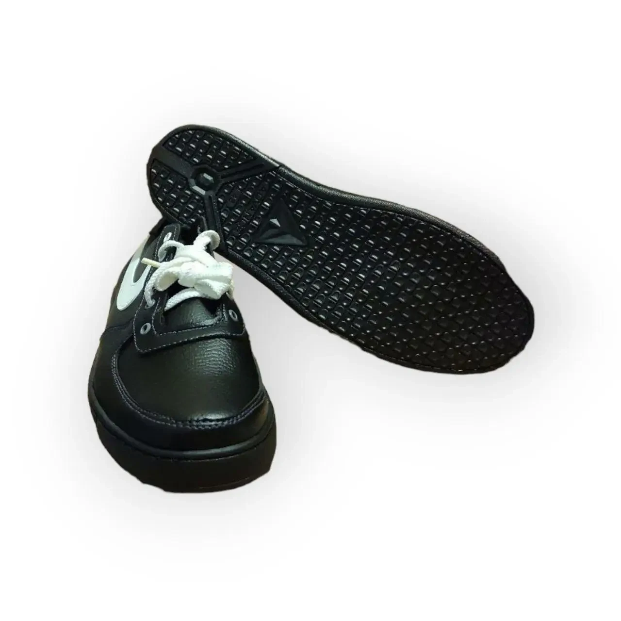 Кроссовки черные демисезонные мужские Nike Черный с белым, 43 - фото 2 - id-p1978568765