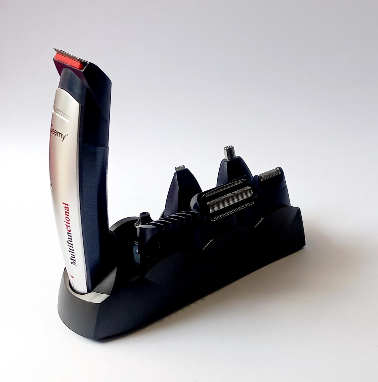 Набір для стрижки волосся стайлер 5 в 1 Geemy GM-591, фото 1