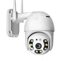 Поворотна вулична IP-камера відеоспостереження 19H Wi-Fi, 5 X ZOOM камера 360, вулична ip камера