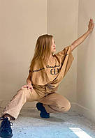 Жіночий костюм Dior Бежевий 15014