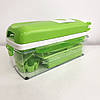 Різати овочі Nicer Dicer PLUS, Універсальна компактна овочерізка, Овочерізка FV-105 для овочів, фото 4