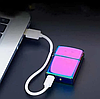 Електронна сенсорна USB запальничка USB-215, Запальничка незвичайна, SG-326 Акумуляторна запальничка, фото 3