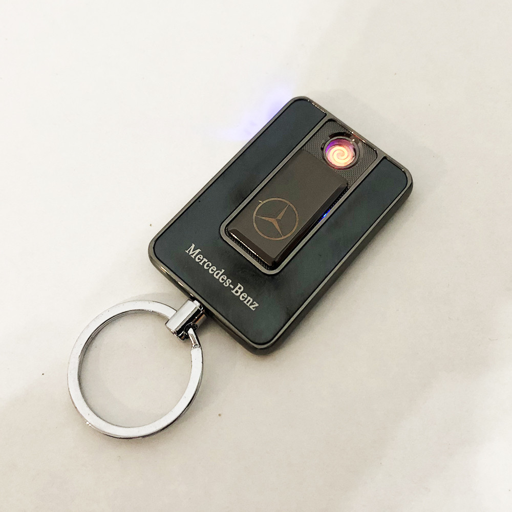 Запальничка спіральна USB-811. Mercedes. MJ-343 Колір чорний