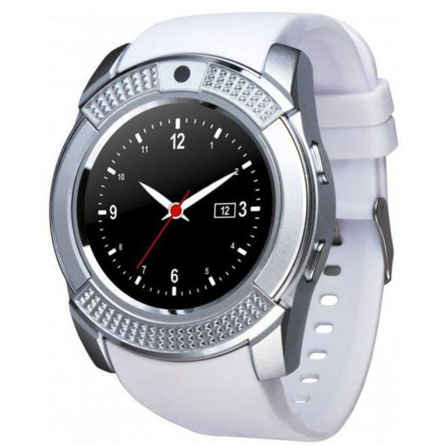 Розумний смарт-годинник Smart Watch V8. RA-469 Колір: білий, фото 1