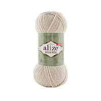 Alize ALPACA ROYAL NEW (Альпака Роял) № 599 світлий беж (Пряжа альпака, нитки для в'язання)