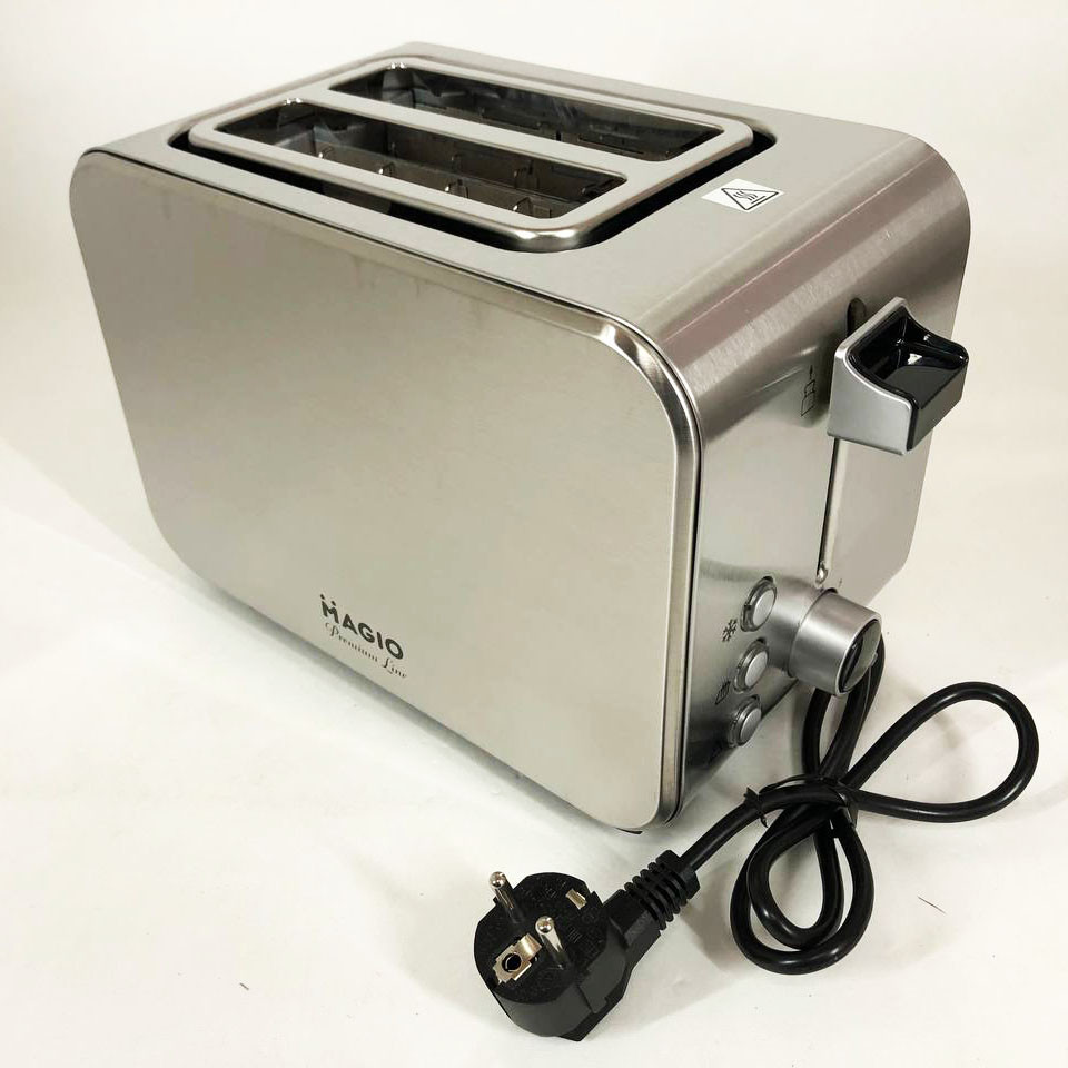 Тостер з підігрівом на різних рівнях, Тостер для хрустких бутербродів для підсмажування хліба QP-91, фото 1