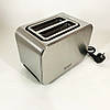 Тостер з підігрівом на різних рівнях, Тостер для хрустких бутербродів для підсмажування хліба QP-91, фото 10