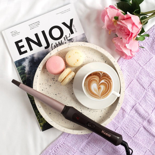 Стайлер для об'єму волосся MAGIO MG-703, Плойка для завивки для зачіски Сучасна плойка завивки OM-42, фото 1