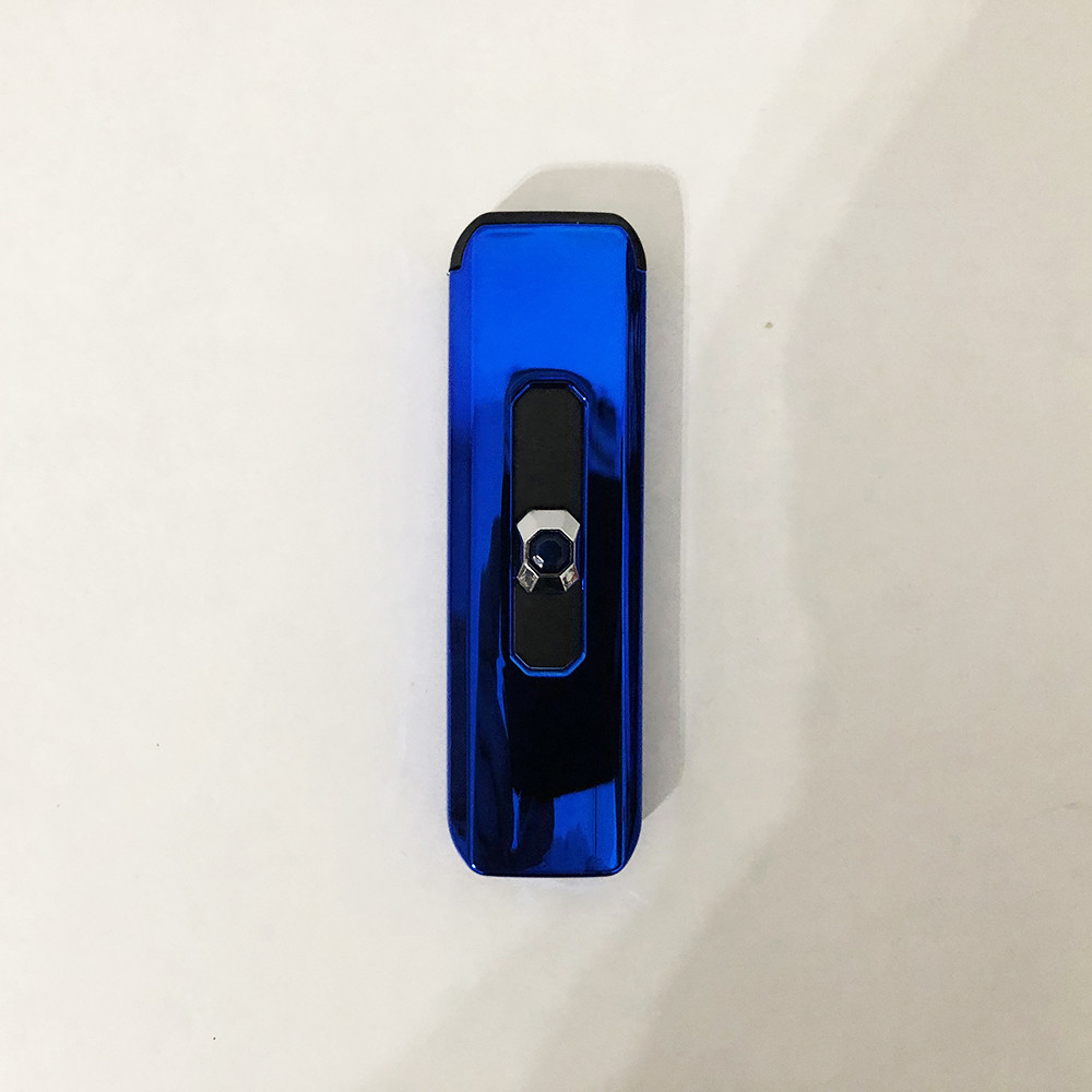 Електронна сенсорна запальничка синяя, Запальнички з зарядкою від usb, YQ-664 Незвичайна запальничка
