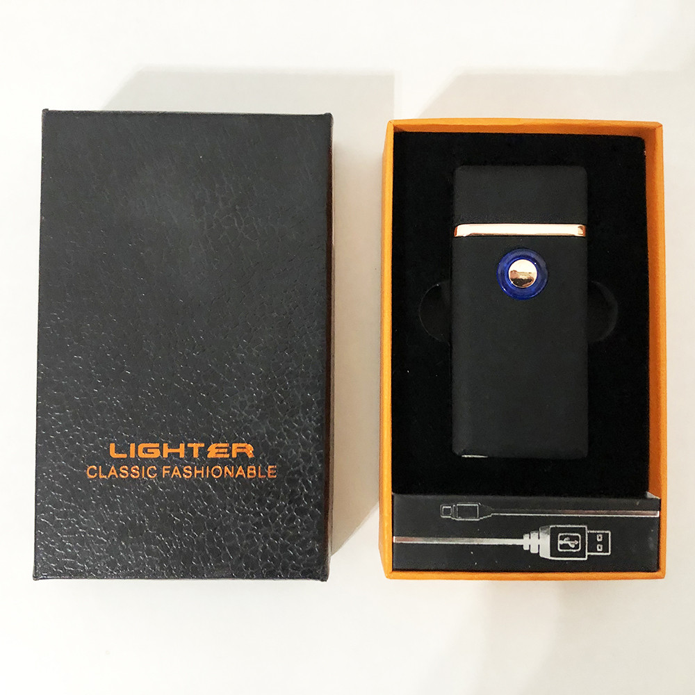 Запальничка електрична дуга TH-705 2IN1 Газ + USB, Сувенір запальничка, BZ-688 Електрозапальничка військова