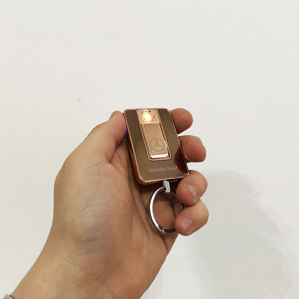 Запальничка спіральна USB-811. Mercedes. VT-663 Колір: золотий