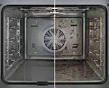 Сучасна вбудована функціональна духова шафа чорний скляний фасад LUXOR FR 1079 BK Німеччина, фото 5