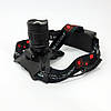Ліхтар на голову для бігу Bailong BL-T32-P50, Потужний універсальний акумуляторний налобний ліхтар PE-65, фото 7