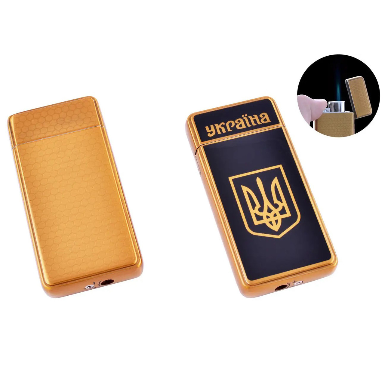 Стильна запальничка у подарунок, Запальнички подарункові для чоловіків, Запальничка ED-658 в подарунок, фото 1