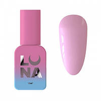 Рідкий гель Luna Light Acrygel для моделювання 11 рожево-бузковий. 13 мл