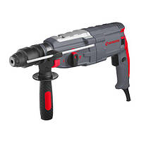 Перфоратор INTERTOOL DT-0186 1000 Вт, 3.5 Дж, 0-1300 об/хв, 0-5100 уд/хв, 3 режими, SDS plus  ПЕРЕДПЛАТА