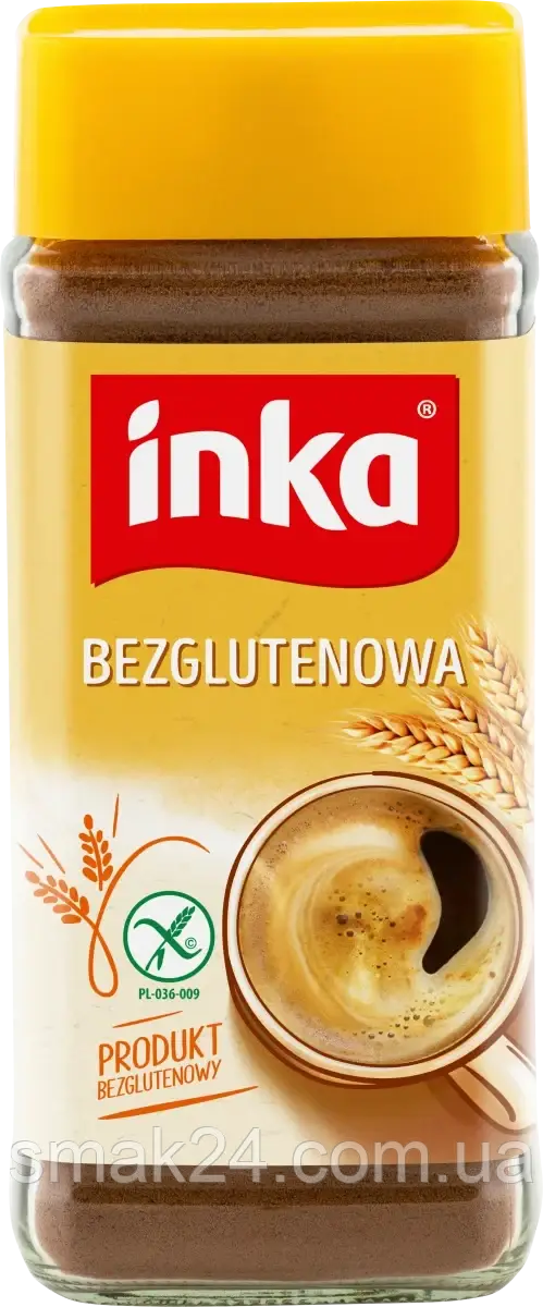 Зерновий напій БЕЗ ГЛЮТЕНА Inka Bezglutenowa 100 г Польща