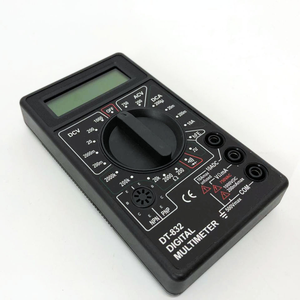 Універсальний мультиметр Digital DT-832, Точні цифрові мультиметри, Тестер ZH-134 електричний мультиметр, фото 1