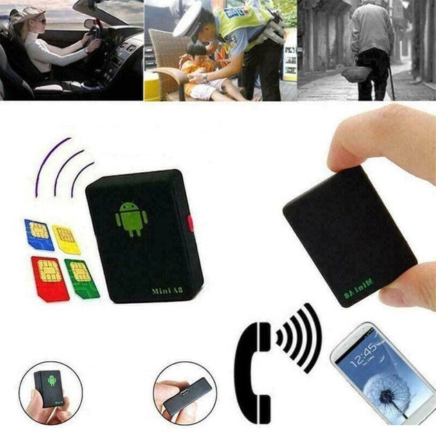 GPS трекер для авто з прослуховуванням GPS SIM А8, GPS трекер маяк, GPS трекер, GPS MN-256 відстеження авто, фото 1