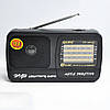 Радіоприймач широкого діапазону Kipo KB-409 AC, Радіоприймач простий зручний WT-41, фото 3