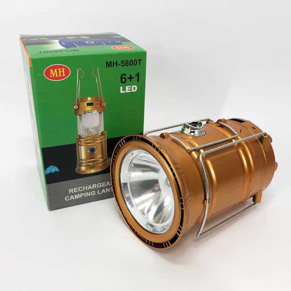 Акумуляторний ліхтар для кемпінгу worklight CAMPING MH-5800T, Лампа ліхтар для намету кемпінгу VY-29, фото 1